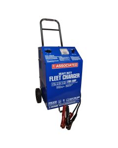 ASO6006AGM image(2) - Associated 6006AGM 6V/12V/24V 70A/65A/30A Heavy Duty Fleet Wheel Battery Charger with 280A Engine Start Safe for AGM