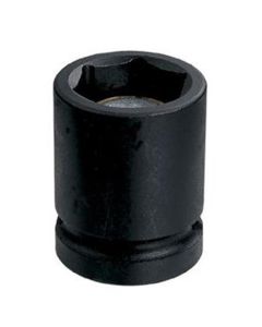 GRE1022RG image(0) - Grey Pneumatic 3/8" Drive x 11/16" Magnetic Standard Socket