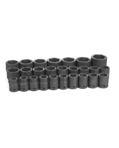 GRE8026M image(1) - Grey Pneumatic 3/4" Dr. 26 Piece Metric Master Set 19-50mm