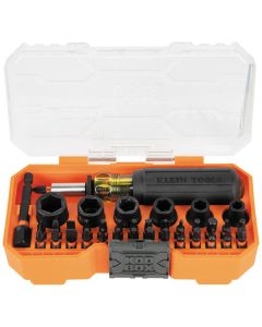 KLE33808 image(0) - Klein Tools Grab-And-Go Impact Socket Set, SAE, 7-Piece