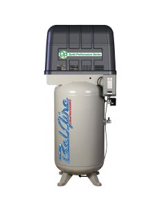 IMCQP318VLE image(0) - IMC (Belaire) 7.5 HP 80 Gallon 175 PSI 230 Volt Air Compressor 7.5 HP 80 Gallon Vertical Quiet Power 175 PSI 230 1 60 22.3 CFM T39 Pump 69 dBA