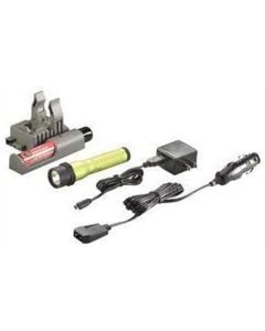 STL74359 image(1) - Streamlight Strion LED - 120V/100V AC/12V DC PiggyBack - Lime Green