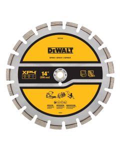 DWTDW47444 image(0) - DEWALT XP4 Asphalt Segmented Diamond Blades