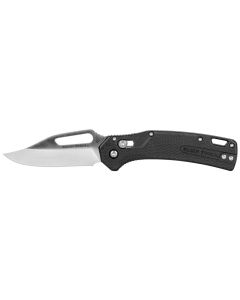 KLEOGK002BKT image(0) - Klein Tools KTO Resurgence Knife, Clip Point Blade, Black Handle