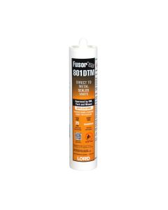 FUS801DTM image(0) - Fusor 801DTM DTM Sealer, 10 oz Cartridge, White, Paste, 72 hr Curing