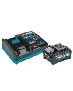 MAKBL4040DC1 image(0) - Makita 40V Max XGT 4.0AH Battery and Charger Starter Pack with BL4040 Battery and DC40RA Charger
