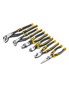 GearWrench 6 Piece PITBULL Dual Material Mixed Plier Set