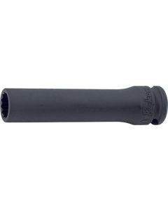 KKN13305M-13 image(0) - Ko-ken USA 13305M-13 3/8 Sq. Dr. Socket 13mm 12 point Length 80mm