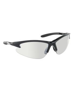 SAS540-0602 image(1) - SAS Safety DB2 Safe Glasses w/ Black Frame and Indoor/Outdoor Lens in Polybag