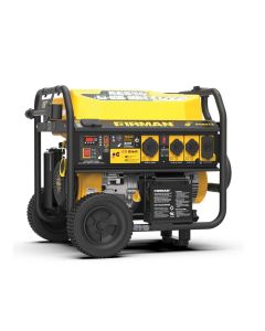 Firman Generator, 8000W/10,000W, Gasoline, Remote Start, 120/240V, w/ Wheel Kit, CO Alert, Adapter, Short Power Cord and Cover