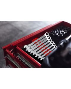 EZRFWR12-R image(6) - E-Z Red Magnetic Flexible 12 Slot Wrench Holder - Red
