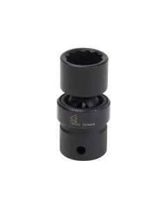 SUN221ZUM image(1) - SUNEX 1/2" Dr. 21mm 12 Point Deep Universal Impact socket