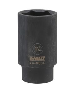 DWTDWMT74658OSP image(0) - DEWALT Dwmt 6Pt 1/2In Dr Dp Im Skt 1-1/4In SAE