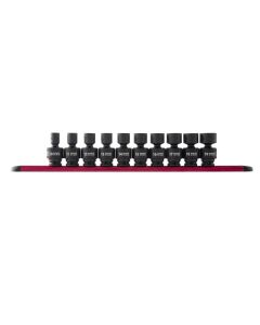 SUNEX 3/8" Drive 10 Piece Metric Universal Impact Socket