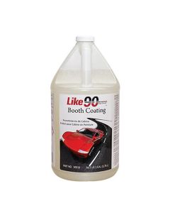 LKE10018 image(0) - Like 90 10018 Clear Washable Booth Coating, 1 gal Can, 267 sq-ft/gal Coverage, Light Amber