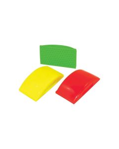 AES Industries 923-CD Sanding Block with Carded, 5 in L x 2-5/8 in W, Vinyl
