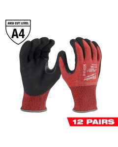MLW48-22-8949B image(0) - Milwaukee Tool 12 Pair Cut Level 4 Coated Nitrile Dipped Gloves - XXL