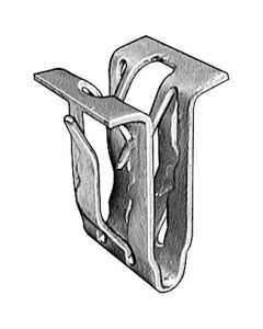 AVC19421 image(0) - AUVECO 19421 Front Door Scuff Plate Retainer, Metal, Zinc Organic
