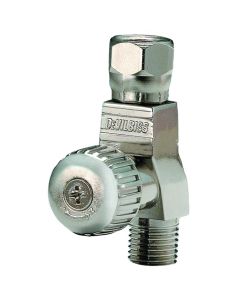 DYMHAV-500 image(0) - Devilbiss HAV-500 High Output Air Adjusting Valve, 1/4 in MNPT inlet x 1/4 in FNPT Outlet, 2.5 to 160 psi