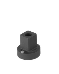 Grey Pneumatic 1/4" F x 3/8" M Reducing Sleeve Adapter