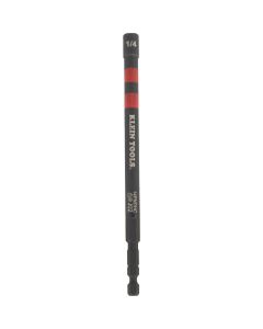KLE14PNDHC image(0) - Klein Tools 1/4-Inch Hollow Magnetic Color-Coded Power Nut Driver