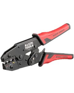 KLE3005CR image(0) - Klein Tools Ratcheting Crimper, 10-22 AWG - Insulated Terminals