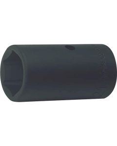 KKN14118M-17X19 image(0) - Ko-ken USA 14118M-17X19 1/2 Sq. Dr. Double Ended Socket 17 x 19mm 6 point Length 48mm