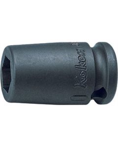 KKN13460A-3-8 image(0) - Ko-ken USA 13460A-3/8 3/8 Sq. Dr. Socket 3/8 6 point Length 32mm Self-Tapping screw