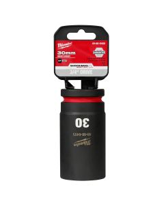 Milwaukee Tool SHOCKWAVE Impact Duty  3/4"Drive 30MM Deep 6 Point Socket