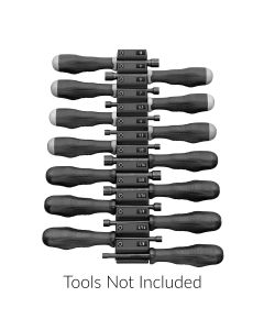 ERN5653M image(0) - Ernst Mfg. 14 Tool Magnetic Screwdriver Pro XL - Black