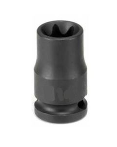 GRE1112ET image(0) - Grey Pneumatic 3/8" Drive x E12 External Star Impact Socket