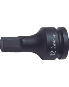 Ko-ken USA 14012M.60-17 1/2 Sq. Dr. Bit Socket 17mm Hex Length 60mm