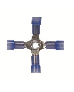 JTT2276H image(1) - The Best Connection 16-14 Nylon 4 Way Connector Bl