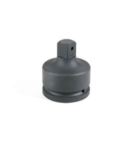 Grey Pneumatic 1-1/2" F x 2-1/2" M Adapter with Pin Hole