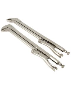 J S Products (steelman) 2pc XL Locking Pliers Set
