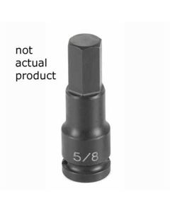 GRE2913M image(0) - Grey Pneumatic 1/2" Drive x 13mm Hex Driver