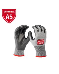 MLW48-73-8752 image(2) - Milwaukee Tool Cut Level 5 High-Dexterity Polyurethane Dipped Gloves - Large
