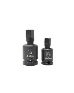 AST78342 image(1) - Astro Pneumatic 3/8" & 1/2" Pinless Universal Joint Impact Adapters