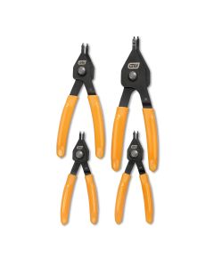 KDT89712 image(2) - GEARWRENCH 4 Piece Convertible Push Button Snap Ring Pliers Set