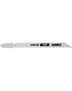 DWTDW3760H2 image(1) - DEWALT 4" 6 TPI T-Shank Fast Cut Wood Cutting Jig Saw Blade