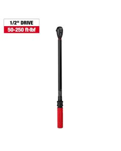 MLW48-22-9203 image(0) - Milwaukee Tool 1/2 Inch Drive Click Torque Wrench 50-250 ft-lbf
