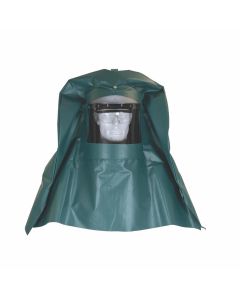 Oberon Hood with Hard Cap - Chemical Splash - Window: Clear Chemical Resistant Face Shield
