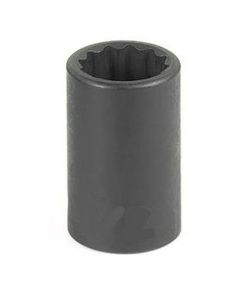 GRE1112M image(1) - Grey Pneumatic 3/8" Drive x 12mm 12 Point Standard Socket