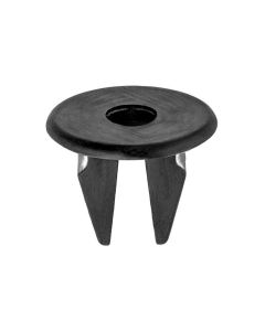 AUVECO 21068 Fender Apron Nut, M4.8 Screw x 16 mm Dia Head x 11 mm L Stem x (8.5 x 8.5 mm) Hole, Nylon, Black