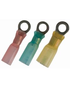 The Best Connection 8 1/4 IN  RED CS HEAT SHRINK RING 4 PCS