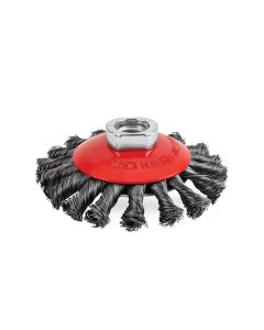 TIT22215 image(2) - Titan 5 in. Knotted Bevel Wire Wheel