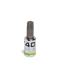 GETGEAST40RPT image(0) - Grip Edge Tools 1/4" Dr RPT Star Bit Socket T40