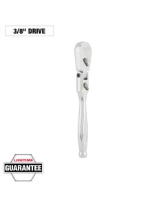 MLW48-22-9039 image(2) - Milwaukee Tool 3/8" Drive 9" Flex Head Ratchet