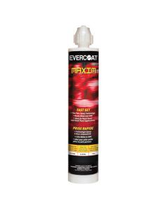 FIB812 image(0) - Fibre glass Evercoat MAXIM 100812 Fast Set Bonding Adhesive, 250 mL Cartridge, Black, Paste, 1:1 Mixing, 4 hr Curing