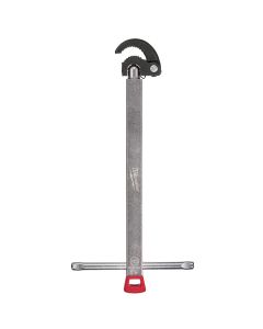 MLW48-22-7001 image(2) - Milwaukee Tool Basin Wrench - 1.25" Capacity